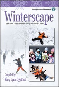 Winterscape Two-Part Choral Score cover Thumbnail